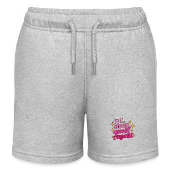 Queef Queen Queefed Humour adulte Queefing - Short de jogging enfant bio Stanley/Stella - gris chiné - Devant