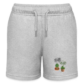Plant Lover Gardening Cactus - Kinder Organic Joggingshorts Mini Bolter von Stanley/Stella - Grau meliert - Vorne