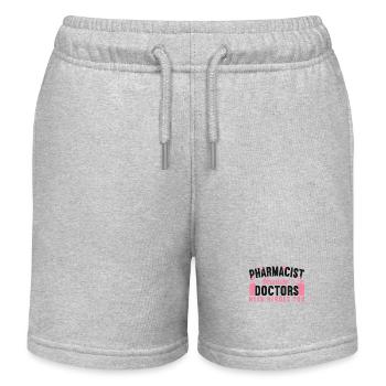 Pharmacy Tech Technician - Kinder Organic Joggingshorts Mini Bolter von Stanley/Stella - Grau meliert - Vorne