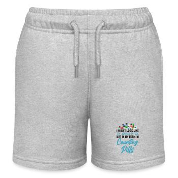 Technicien en pharmacie - Short de jogging enfant bio Stanley/Stella - gris chiné - Devant