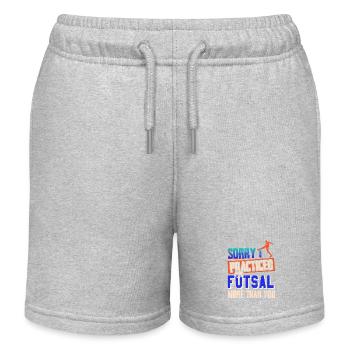 Désolé, j’ai pratiqué le futsal plus que vous - Short de jogging enfant bio Stanley/Stella - gris chiné - Devant