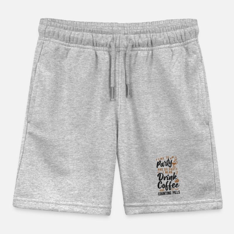 Pharmacy Tech Technician Kids Organic Sweat Shorts by Stanley/Stella