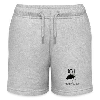 Schirm Rebus - Kinder Organic Joggingshorts Mini Bolter von Stanley/Stella - Grau meliert - Vorne