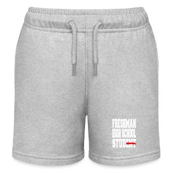 Bold Pride, élève de première année du secondaire - Short de jogging enfant bio Stanley/Stella - gris chiné - Devant