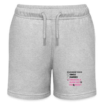 Technicien en pharmacie - Short de jogging enfant bio Stanley/Stella - gris chiné - Devant
