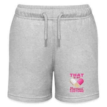 Pharmacy Tech Technician - Kinder Organic Joggingshorts Mini Bolter von Stanley/Stella - Grau meliert - Vorne