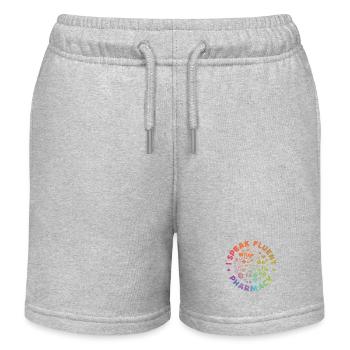 Technicien en pharmacie - Short de jogging enfant bio Stanley/Stella - gris chiné - Devant