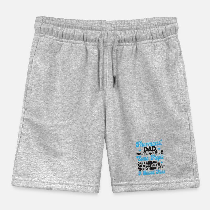Pharmacy Tech Technician Kids Organic Sweat Shorts by Stanley/Stella