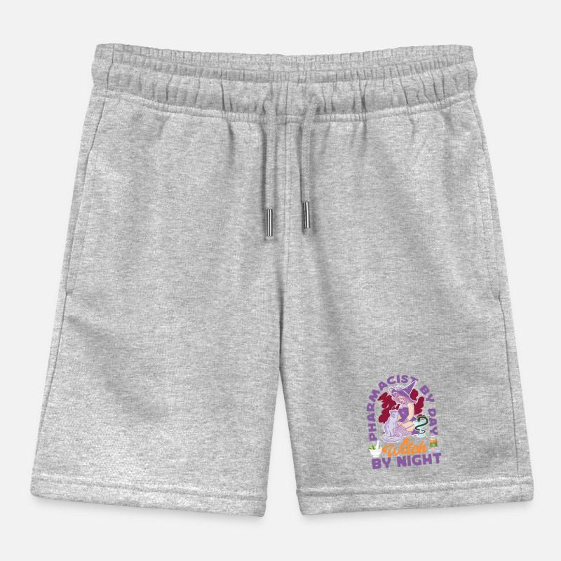 Pharmacy Tech Technician Kids Organic Sweat Shorts by Stanley/Stella