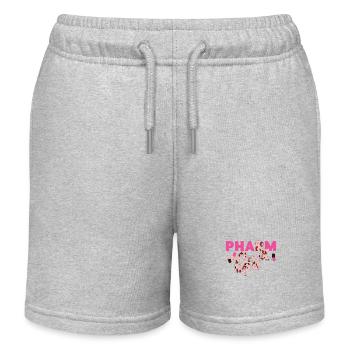 Technicien en pharmacie - Short de jogging enfant bio Stanley/Stella - gris chiné - Devant