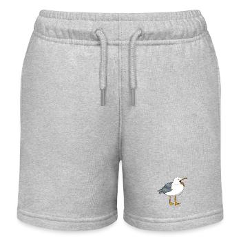 Seagull - Seagull - Kids Organic Sweat Shorts by Stanley/Stella - heather grey - Front