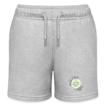 Yoga - Kinder Organic Joggingshorts Mini Bolter von Stanley/Stella - Grau meliert - Vorne