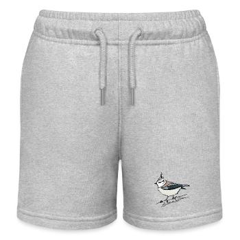 Crested - Kids Organic Sweat Shorts by Stanley/Stella - heather grey - Front