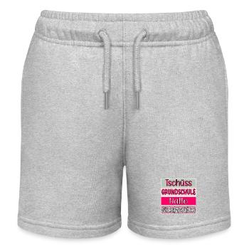 Schulwechsel 5. Klasse - Grundschule - Gymnasium - Kinder Organic Joggingshorts Mini Bolter von Stanley/Stella - Grau meliert - Vorne