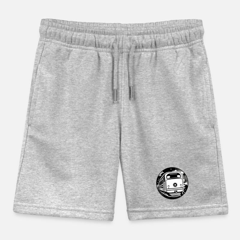 Locomotive, train, chemin de fer Short de jogging enfant bio Stanley/Stella