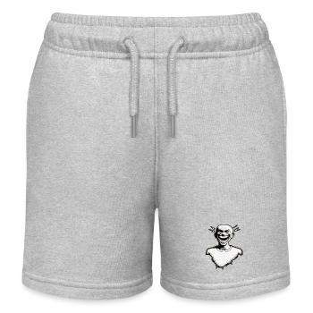 LOL 04 - Kinder Organic Joggingshorts Mini Bolter von Stanley/Stella - Grau meliert - Vorne