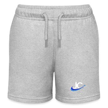 JC - Kinder Organic Joggingshorts Mini Bolter von Stanley/Stella - Grau meliert - Vorne