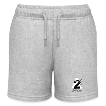 Sud Corse - Short de jogging enfant bio Stanley/Stella - gris chiné - Devant