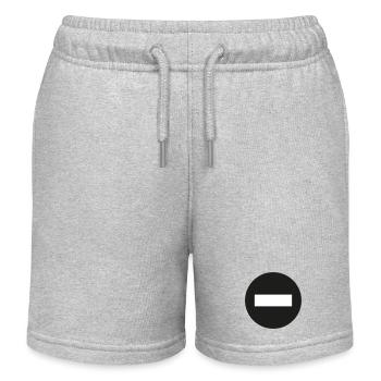 Minus icon - Kids Organic Sweat Shorts by Stanley/Stella - heather grey - Front