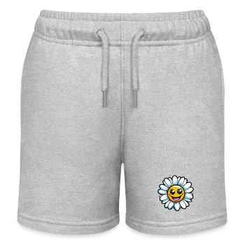 Daisy - Kids Organic Sweat Shorts by Stanley/Stella - heather grey - Front