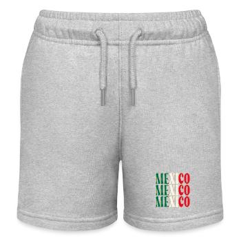 Mexiko Nordamerika - Kinder Organic Joggingshorts Mini Bolter von Stanley/Stella - Grau meliert - Vorne
