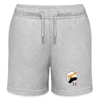 Made in France - Kids Organic Sweat Shorts by Stanley/Stella - heather grey - Front