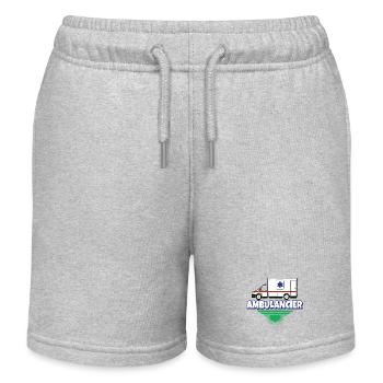 Paramedic - Kids Organic Sweat Shorts by Stanley/Stella - heather grey - Front