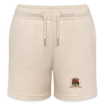Custom Bike Motorradclub - Kinder Organic Joggingshorts Mini Bolter von Stanley/Stella - Natur - Vorne