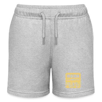 Mutti 2030 - Kinder Organic Joggingshorts Mini Bolter von Stanley/Stella - Grau meliert - Vorne