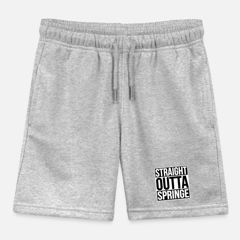 TOUT DROIT SORTI DE SPRINGE Short de jogging enfant bio Stanley/Stella