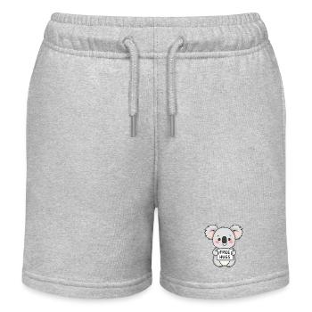 Câlins gratuits mignons Koala - Short de jogging enfant bio Stanley/Stella - gris chiné - Devant