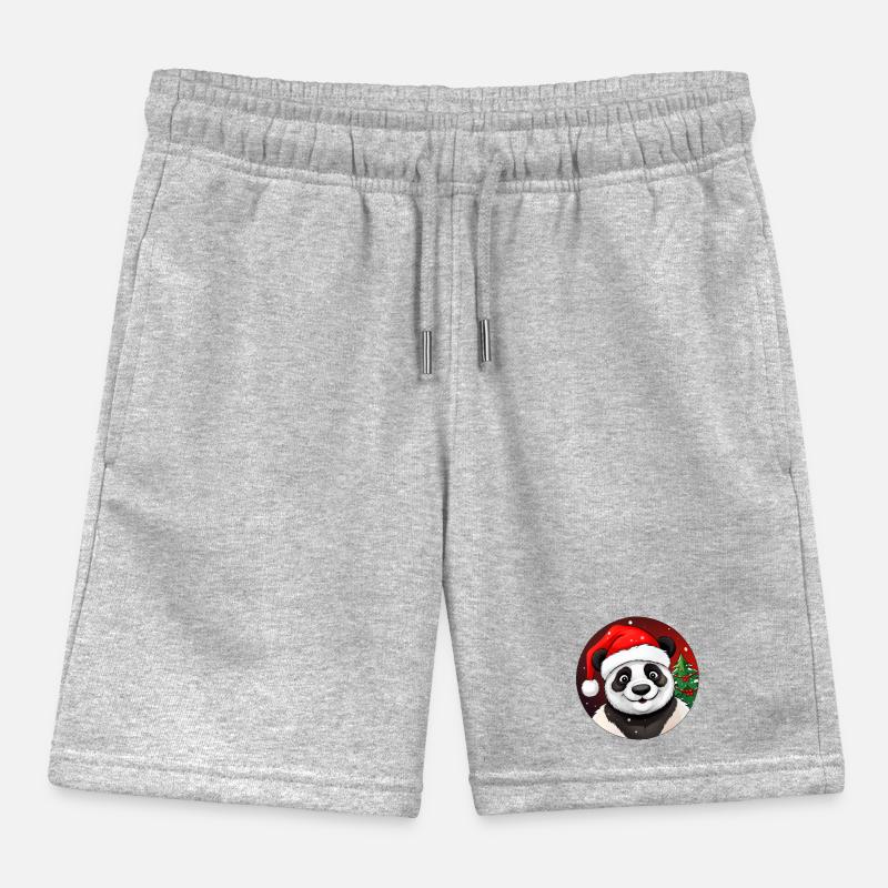 Panda de Noël Short de jogging enfant bio Stanley/Stella