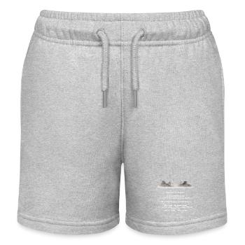 Cendres de guerre - Short de jogging enfant bio Stanley/Stella - gris chiné - Devant