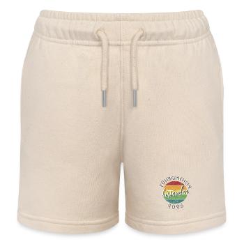 Driver's License 2026 Passed Driving Test Gift - Kids Organic Sweat Shorts by Stanley/Stella - soft Ecru - Front