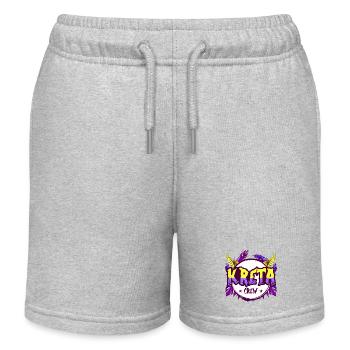 Kreta Crew Bunt - Kinder Organic Joggingshorts Mini Bolter von Stanley/Stella - Grau meliert - Vorne