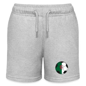 Football_team_Algeria - Kinder Organic Joggingshorts Mini Bolter von Stanley/Stella - Grau meliert - Vorne
