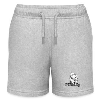 Eurasier | I Like Big - Kids Organic Sweat Shorts by Stanley/Stella - heather grey - Front