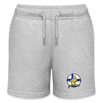 Lynx finlandais Ligthning2 - Short de jogging enfant bio Stanley/Stella - gris chiné - Devant