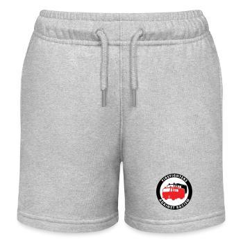 Firefighters Against Racism Symbol - Kinder Organic Joggingshorts Mini Bolter von Stanley/Stella - Grau meliert - Vorne