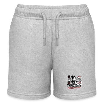 Kassa Offen Nerven Geschlossen - Kinder Organic Joggingshorts Mini Bolter von Stanley/Stella - Grau meliert - Vorne