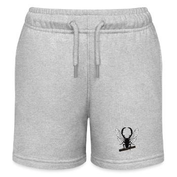 Coleoptere Lucane Cerf Volant Stag Jaw - Short de jogging enfant bio Stanley/Stella - gris chiné - Devant