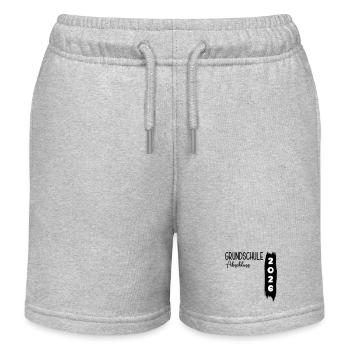 Grundschule Abschluss 2026 - Kinder Organic Joggingshorts Mini Bolter von Stanley/Stella - Grau meliert - Vorne