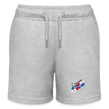 Panama Football Panama Soccer Foot Canaleros - Short de jogging enfant bio Stanley/Stella - gris chiné - Devant