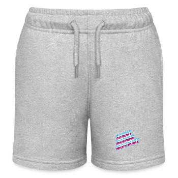 Das lustige Sonntagmorgen-Albtraum-Wochenende ist vorbei - Kinder Organic Joggingshorts Mini Bolter von Stanley/Stella - Grau meliert - Vorne