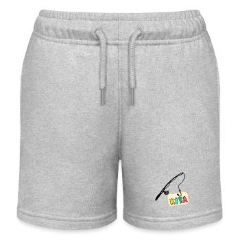 KITA Kitakinder Fishing - Kids Organic Sweat Shorts by Stanley/Stella - heather grey - Front