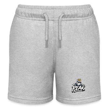 Peak Trend - Kinder Organic Joggingshorts Mini Bolter von Stanley/Stella - Grau meliert - Vorne
