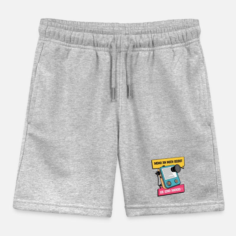 Ils sont différents ! Short de jogging enfant bio Stanley/Stella