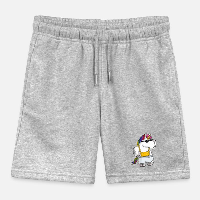 Unique Comic Einhorn Kinder Organic Joggingshorts Mini Bolter von Stanley/Stella
