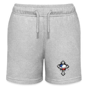 Chili - Short de jogging enfant bio Stanley/Stella - gris chiné - Devant