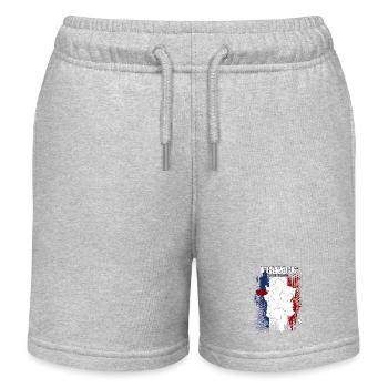 Brittany - Kids Organic Sweat Shorts by Stanley/Stella - heather grey - Front